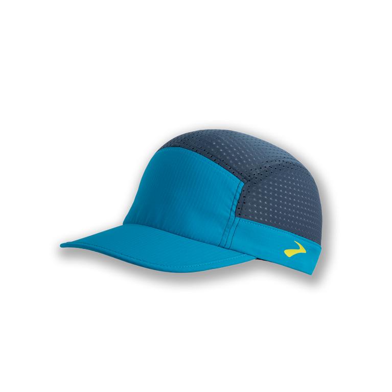 Brooks Propel Mesh - Mens Running Hat - Electric Blue/Alpine (69248URTE)